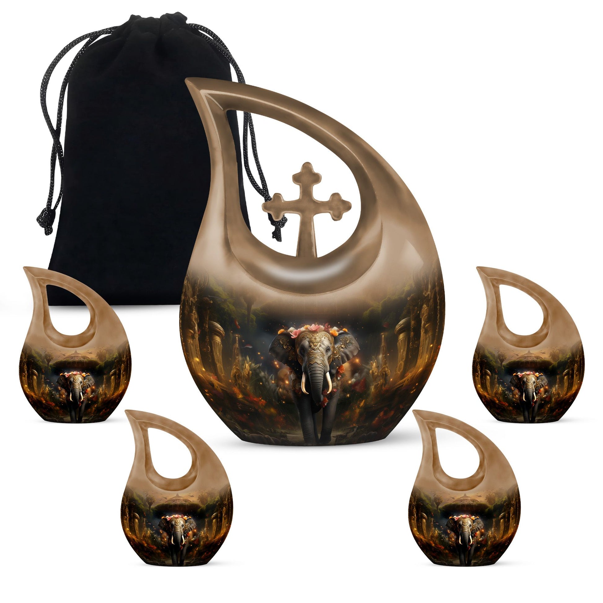 Elephant Urns For Ashes - Cremation Urns Urn