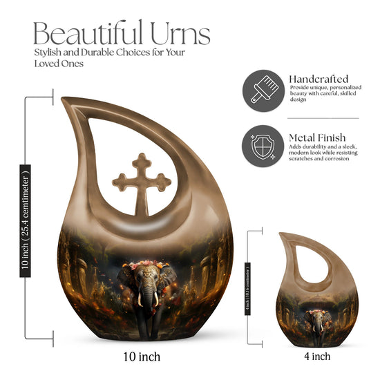 Elephant Urns For Ashes - Cremation Urns