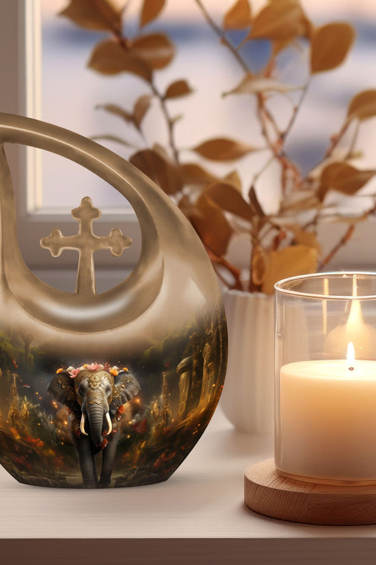 Elephant Urns For Ashes - Cremation Urns