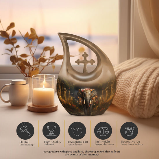 Elephant Urns For Ashes - Cremation Urns
