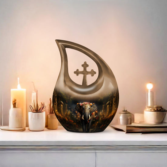 Elephant Urns For Ashes - Cremation Urns