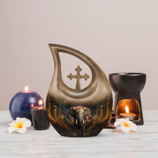 Elephant Urns For Ashes - Cremation Urns