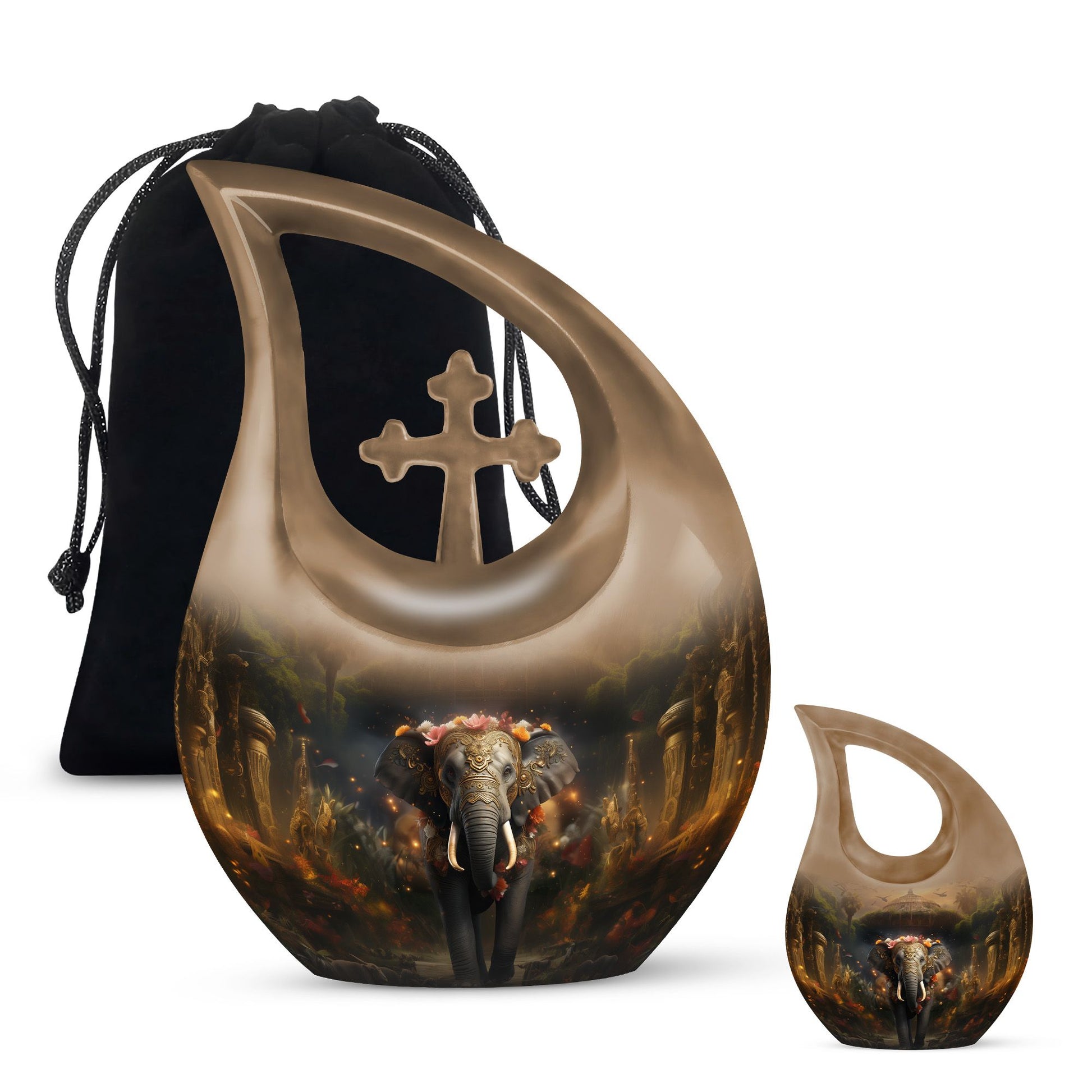 Elephant Urns For Ashes - Cremation Urns Urn