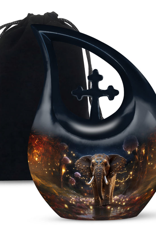 Elephant Urns For Ashes - Small Cremation Urn