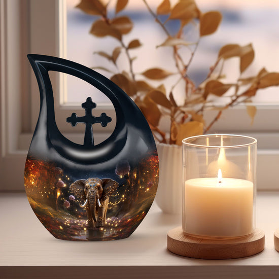 Elephant Urns For Ashes - Small Cremation Urn