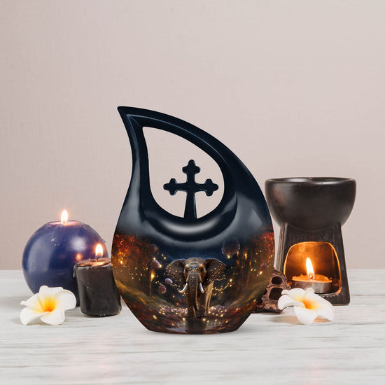 Elephant Urns For Ashes - Small Cremation Urn
