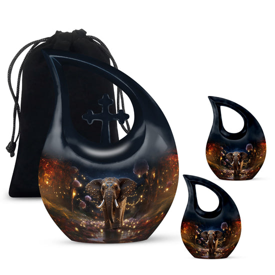 Elephant Urns For Ashes - Small Cremation Urn