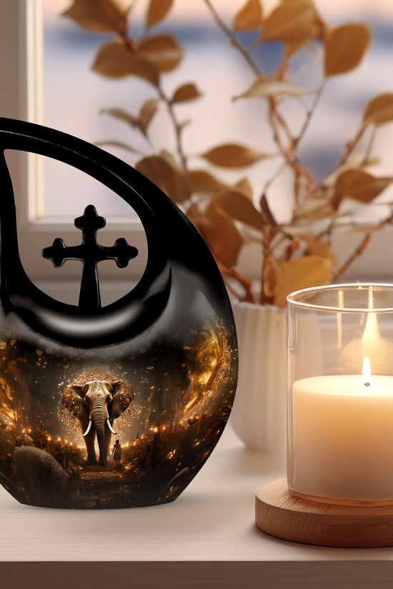 Elephant Urns For Ashes - Mini Cremation Urns For Human Ashes Urn