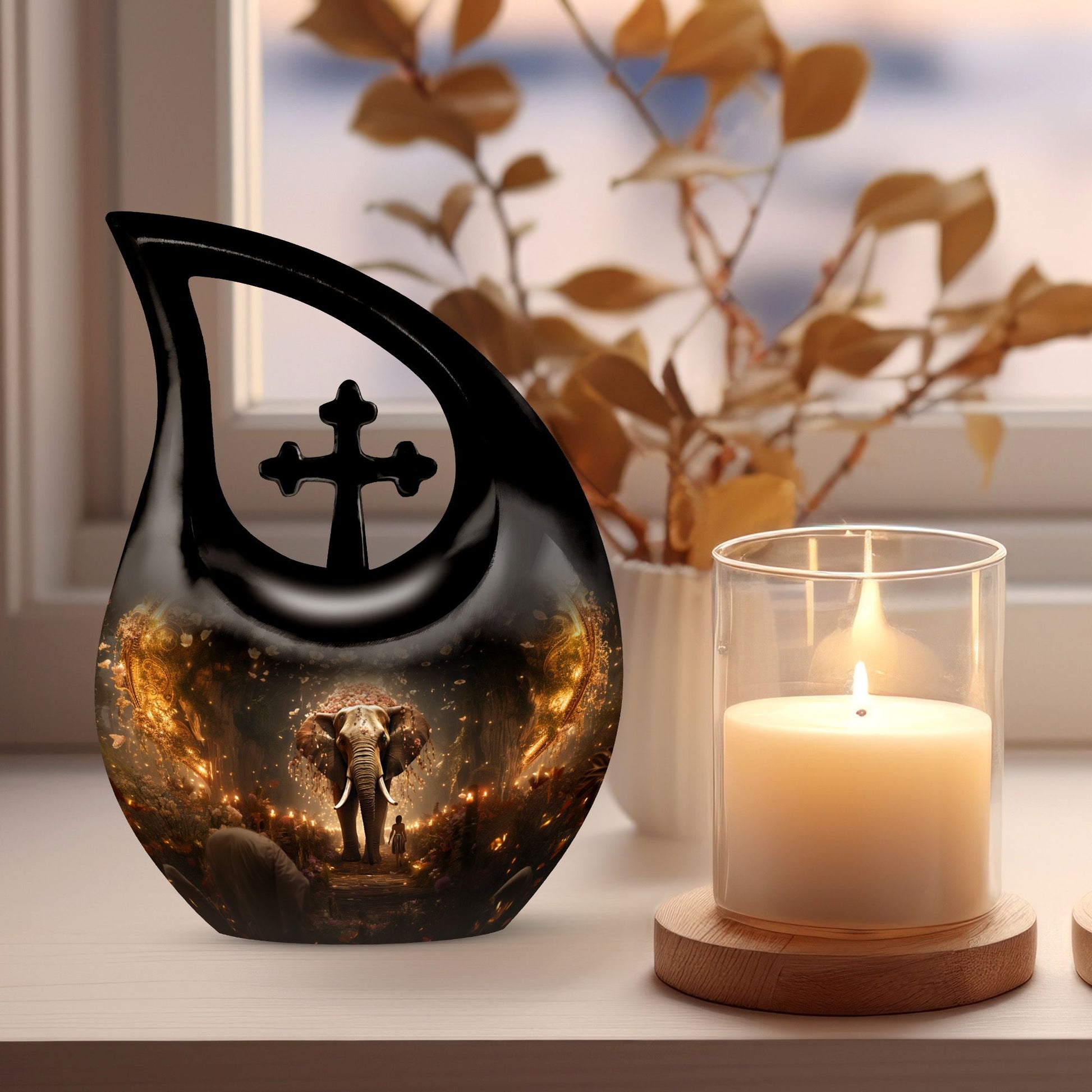 Elephant Urns For Ashes - Mini Cremation Urns For Human Ashes Urn