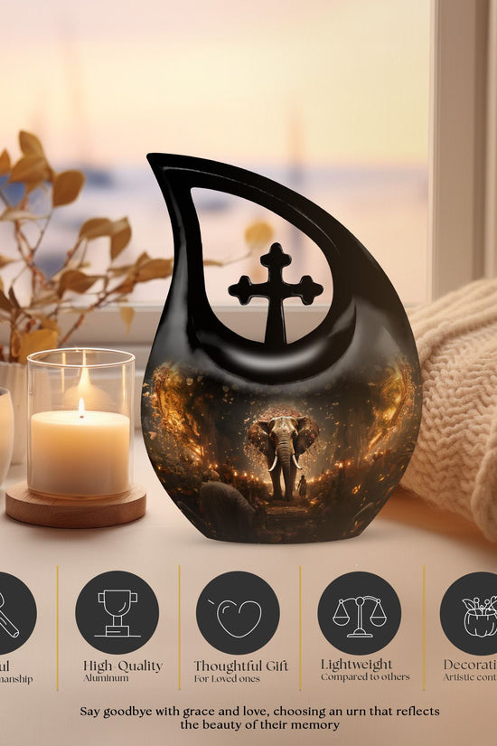 Elephant Urns For Ashes - Mini Cremation Urns For Human Ashes Urn