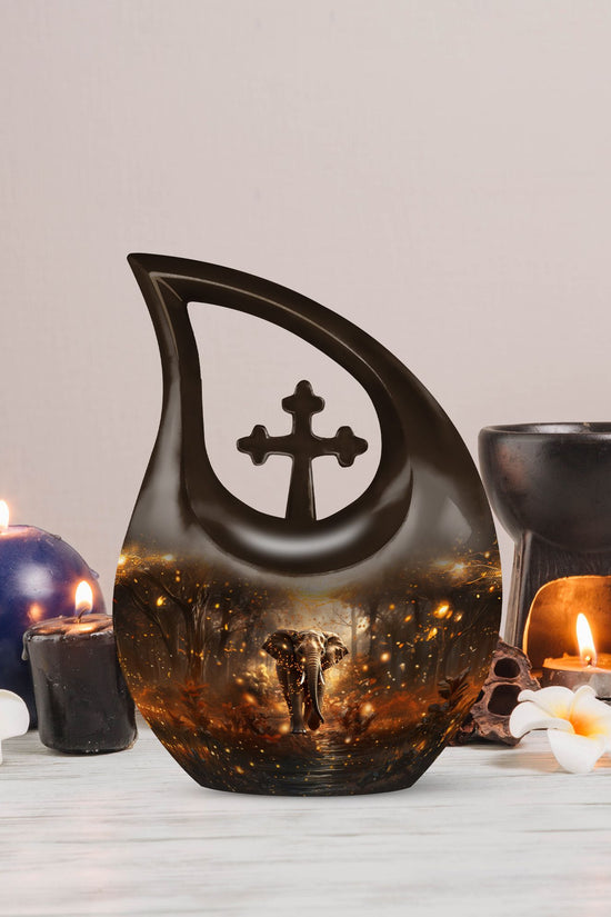 Elephant Urns For Ashes - Small Cremation Urns