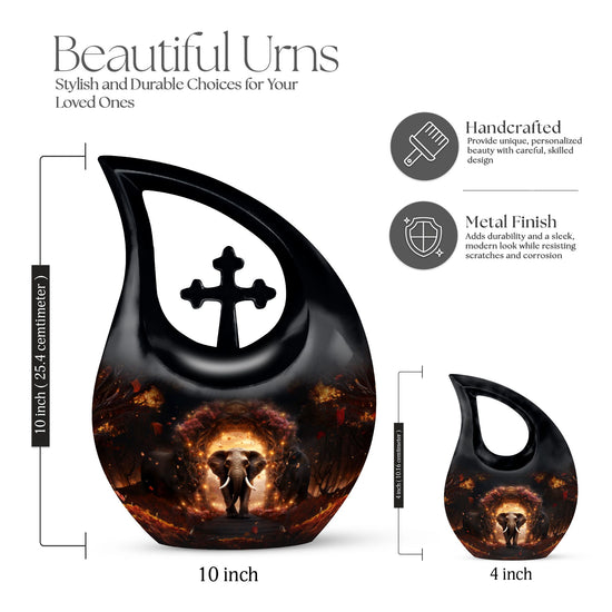 Elephant Urns For Ashes - Adult Cremation Urns