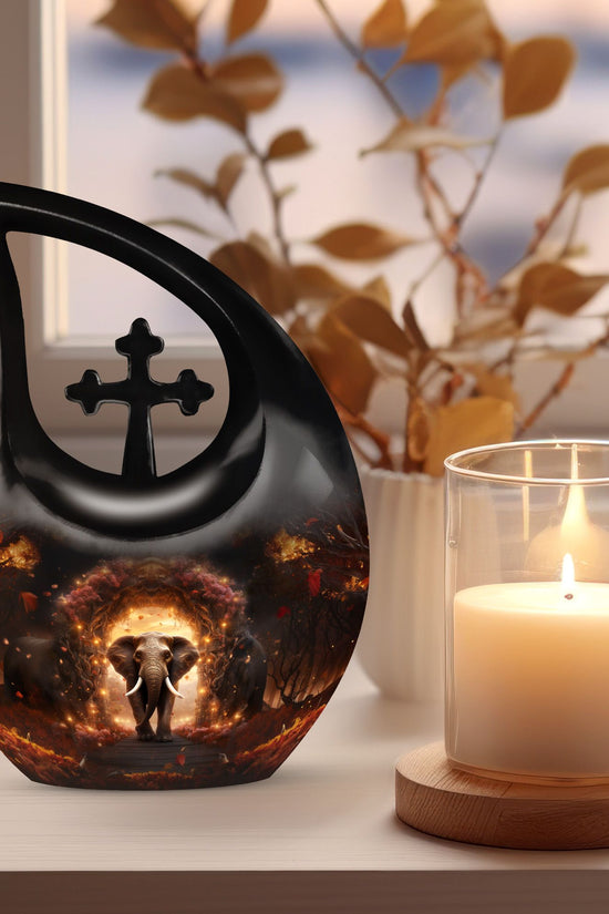 Elephant Urns For Ashes - Adult Cremation Urns