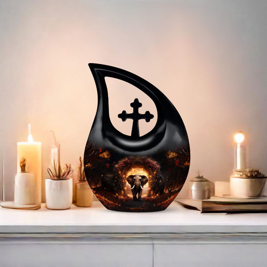 Elephant Urns For Ashes - Adult Cremation Urns