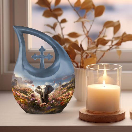Elephant Urns For Ashes - Cremation Ashes Keepsakes Urn