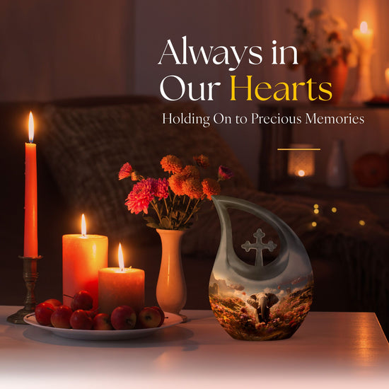 Elephant Urns For Ashes - Cremation Ashes Keepsakes Urn