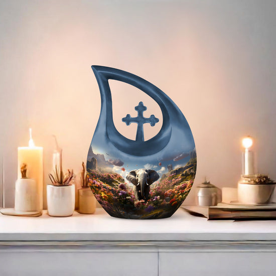 Elephant Urns For Ashes - Cremation Ashes Keepsakes Urn