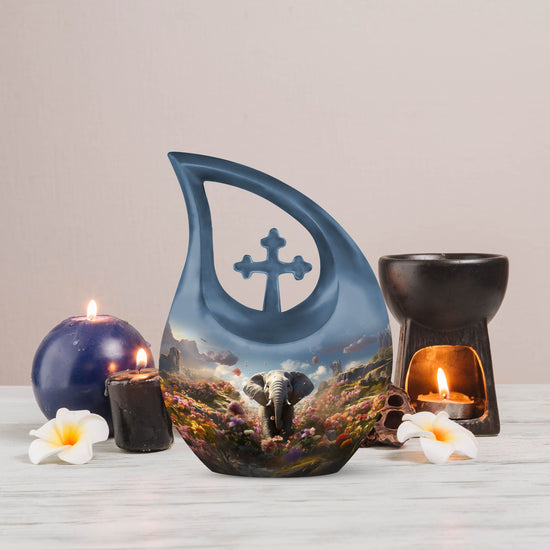Elephant Urns For Ashes - Cremation Ashes Keepsakes Urn