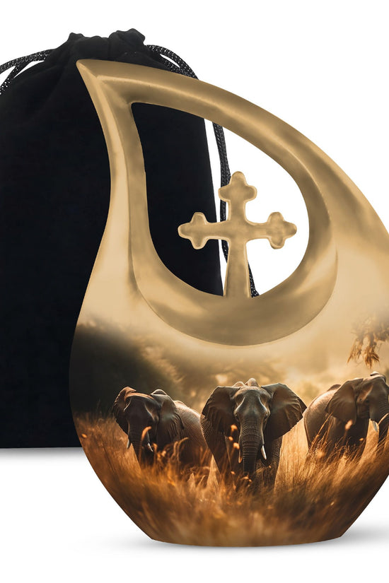 Elephant Urns For Ashes - Cremation Urn Small