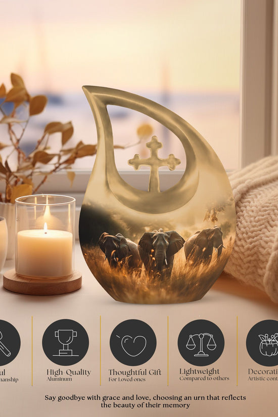 Elephant Urns For Ashes - Cremation Urn Small
