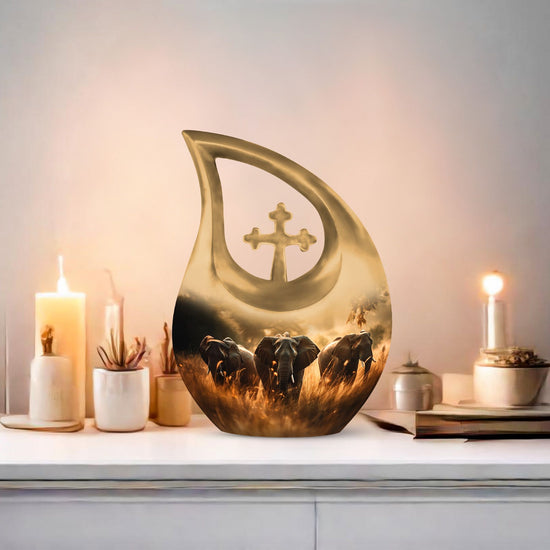 Elephant Urns For Ashes - Cremation Urn Small