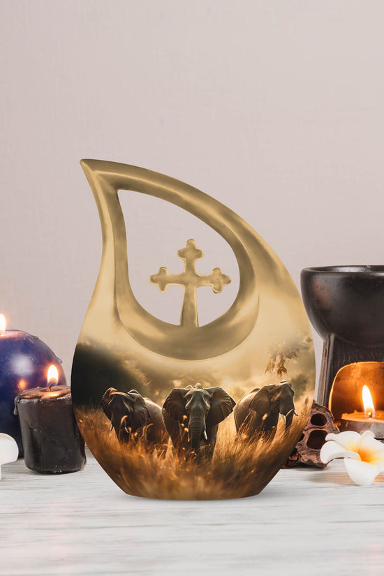 Elephant Urns For Ashes - Cremation Urn Small