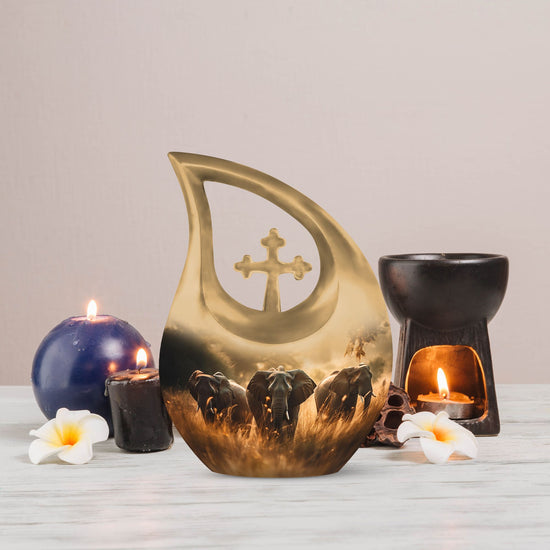 Elephant Urns For Ashes - Cremation Urn Small
