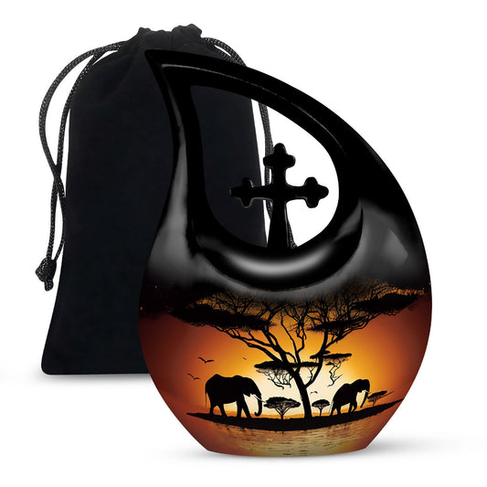 Elephant Urns For Ashes - Cremation Urns For Ashes For Men Urn
