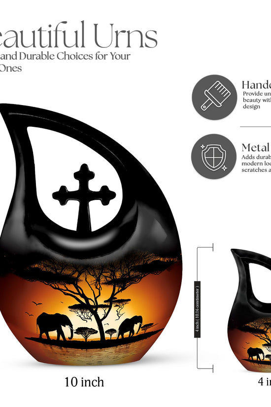 Elephant Urns For Ashes - Cremation Urns For Ashes For Men Urn