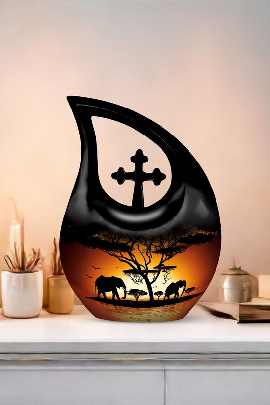Elephant Urns For Ashes - Cremation Urns For Ashes For Men Urn
