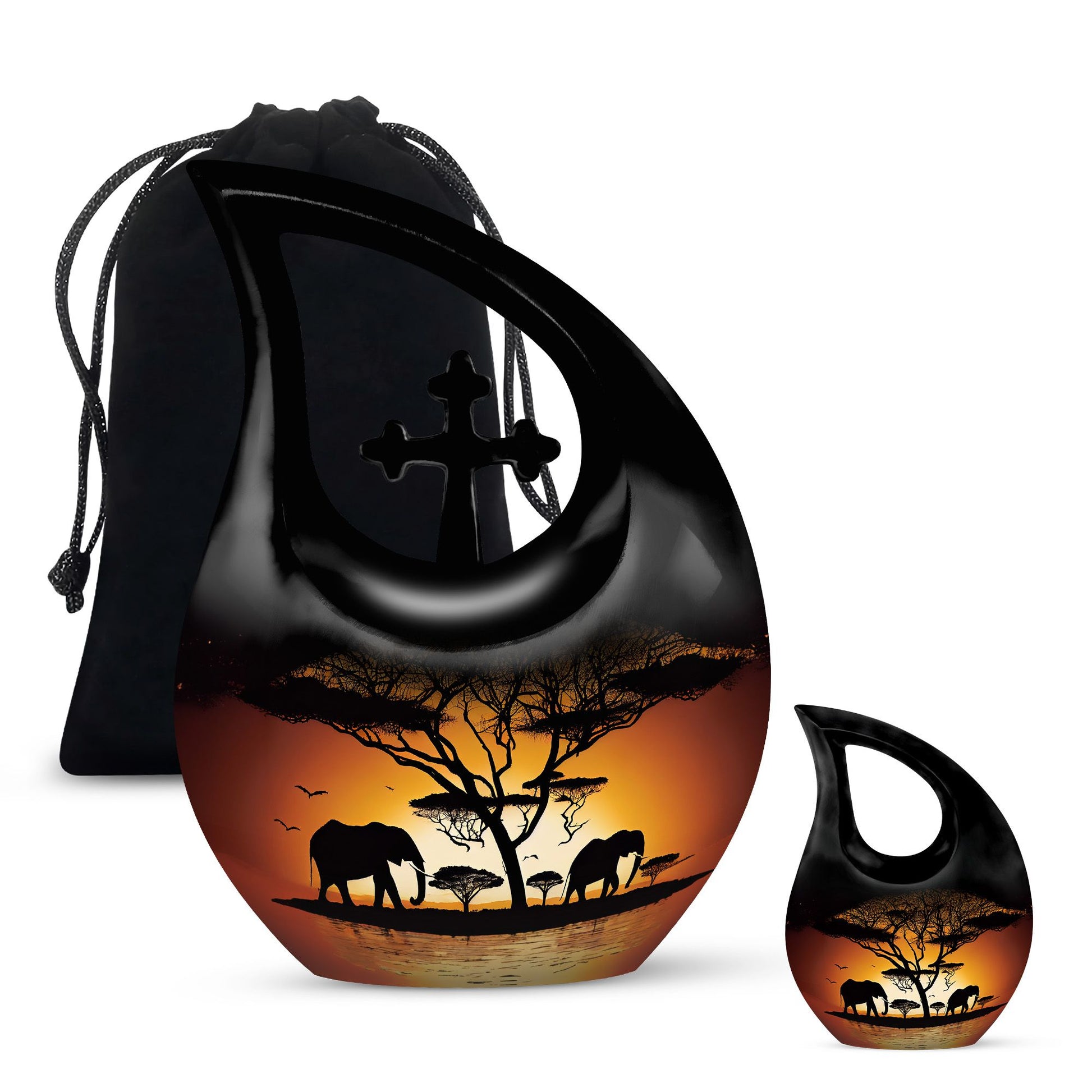 Elephant Urns For Ashes - Cremation Urns For Ashes For Men Urn