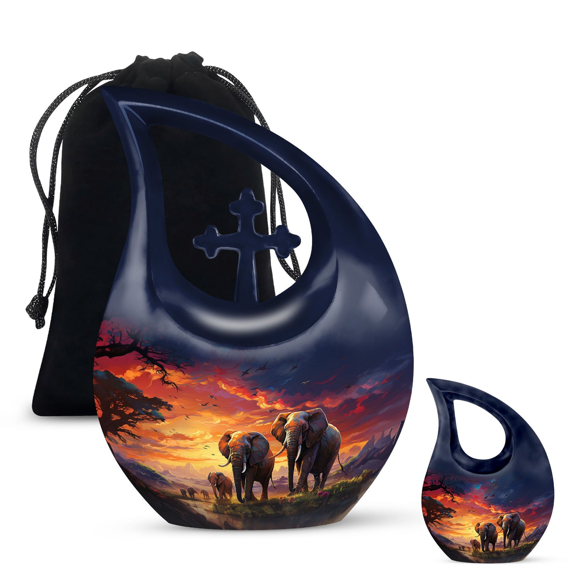 Elephant Urns For Ashes - Cremation Keepsakes Urns Urn