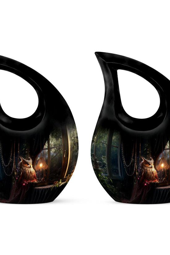Owl Urns For Ashes - Cremation Urn For Adults Urn