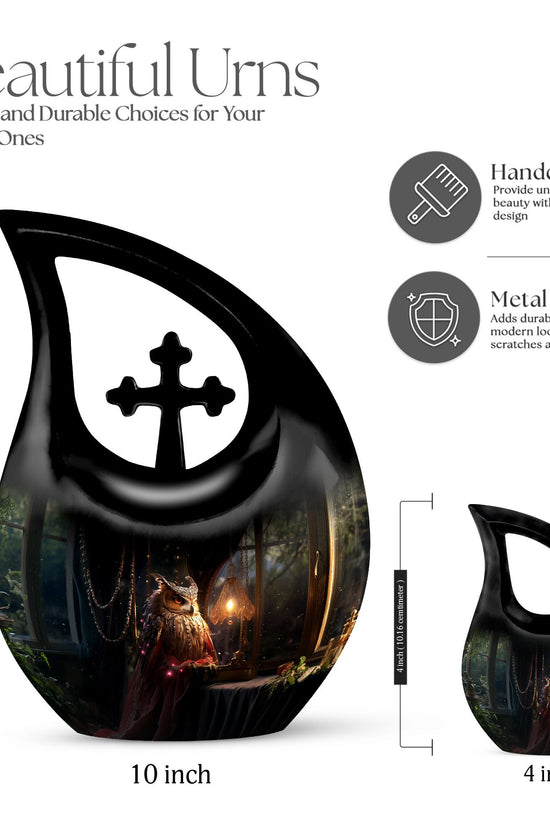 Owl Urns For Ashes - Cremation Urn For Adults
