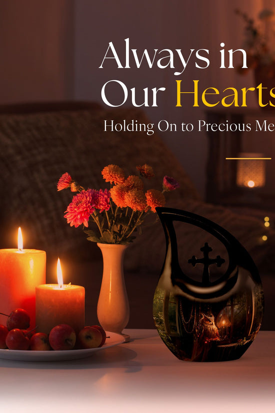 Owl Urns For Ashes - Cremation Urn For Adults