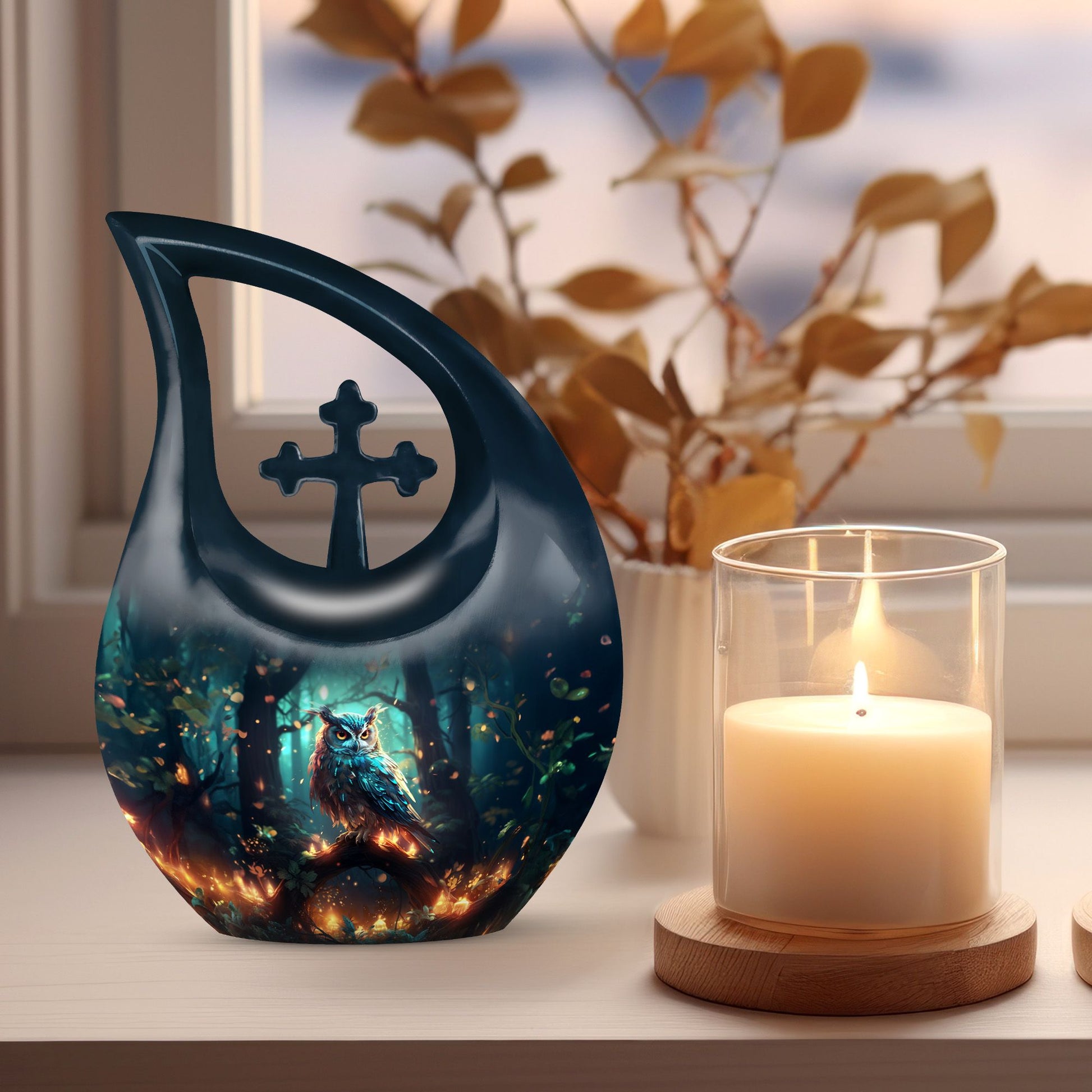 Owl Urns For Ashes - Cremation Urns For Adult Ashes Urn