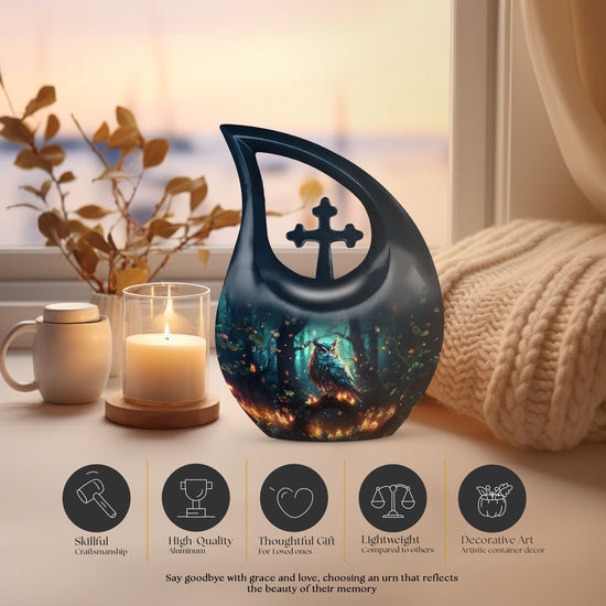 Owl Urns For Ashes - Cremation Urns For Adult Ashes Urn