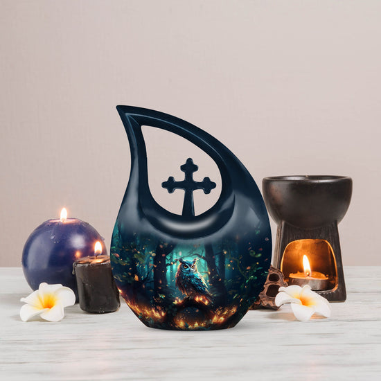 Owl Urns For Ashes - Cremation Urns For Adult Ashes Urn