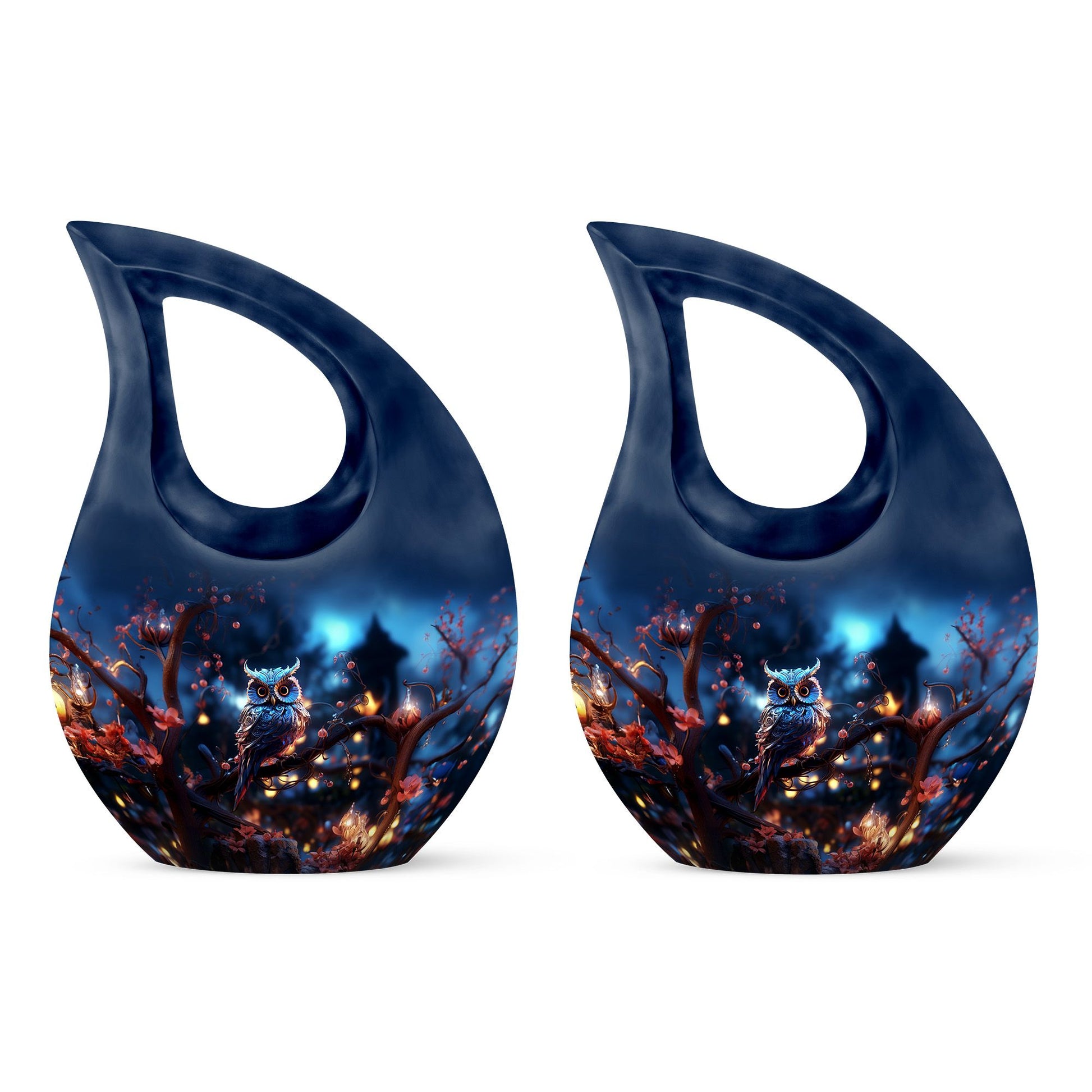 Owl Urns For Ashes - Cremation Keepsake Urns For Human Ashes Adult Urn