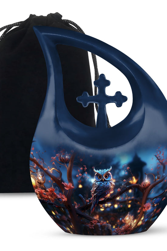 Owl Urns For Ashes - Cremation Keepsake Urns For Human Ashes Adult Urn