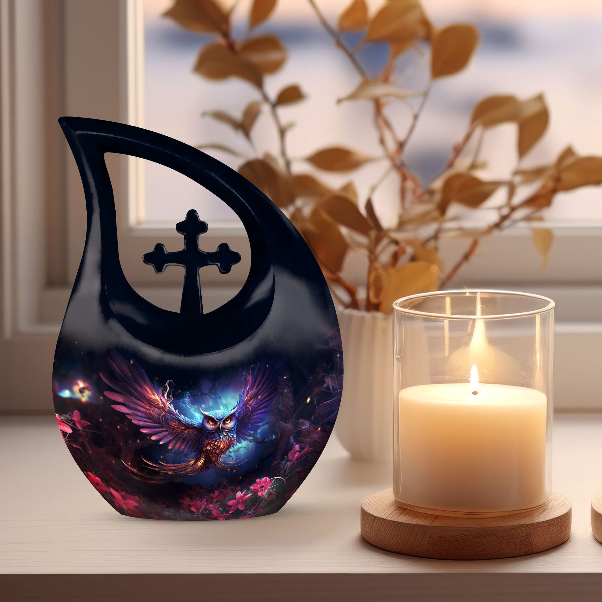Owl Urns For Ashes - Small Urns For Cremation Ashes Urn