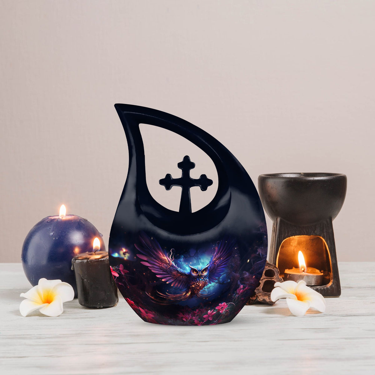Owl Urns For Ashes - Small Urns For Cremation Ashes Urn