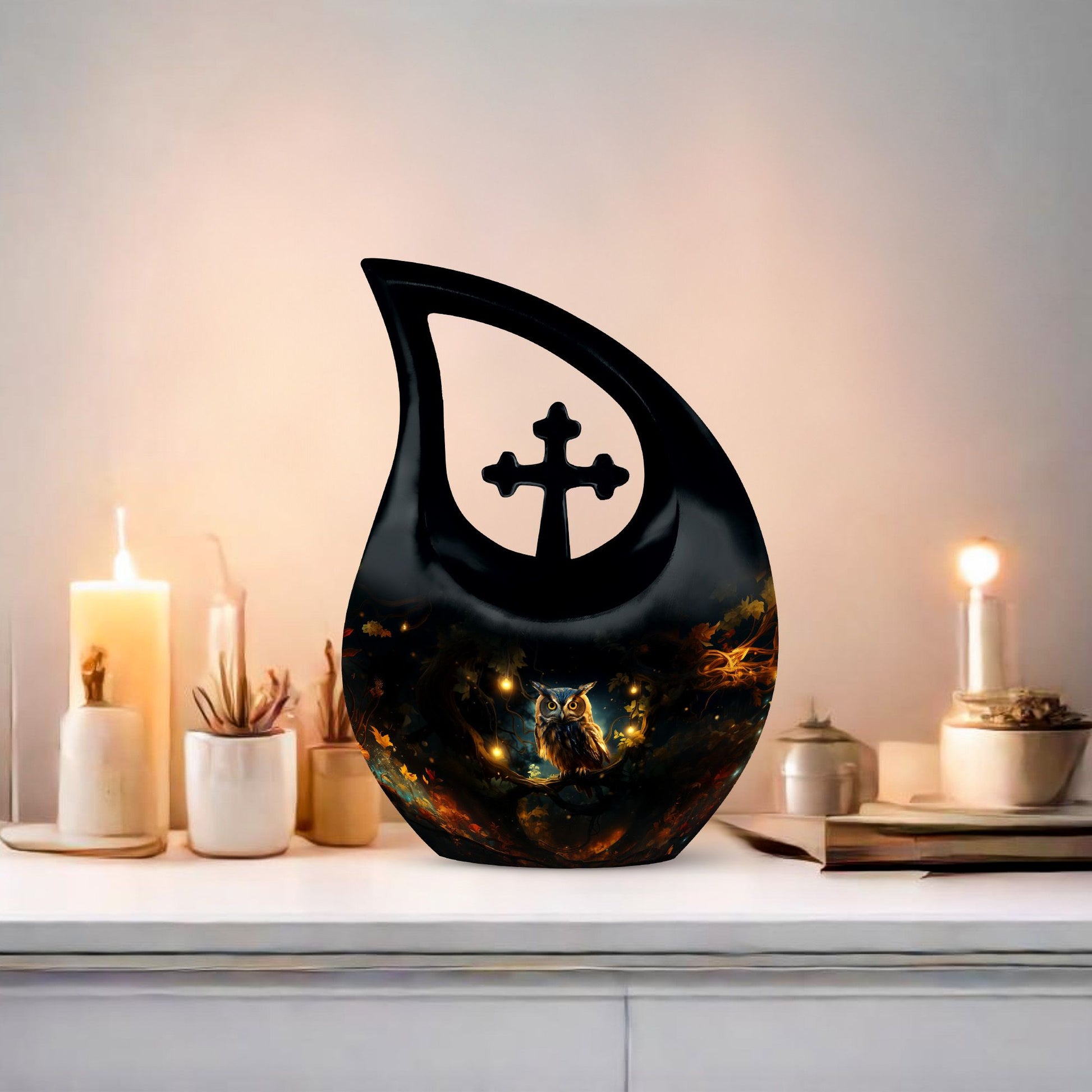 Owl Urns For Ashes - Cremation Urn Mom