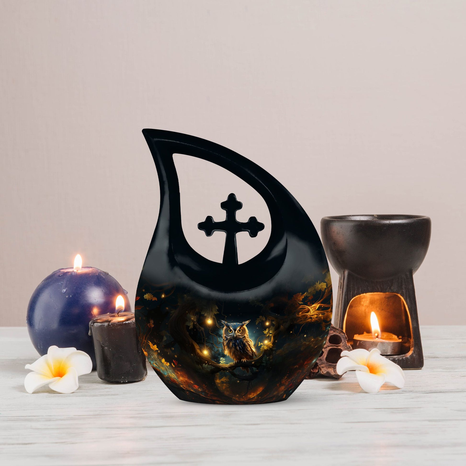Owl Urns For Ashes - Cremation Urn Mom