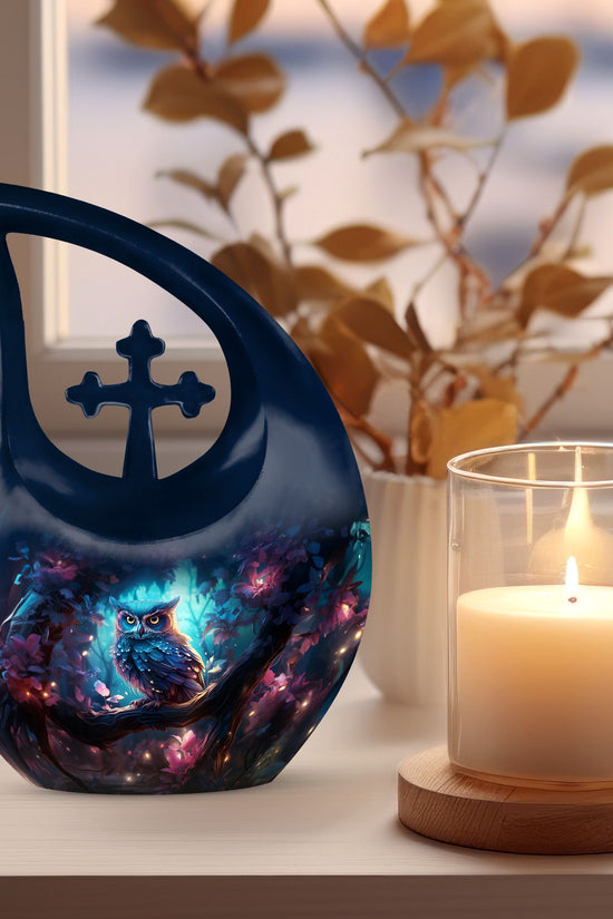 Owl Urns For Ashes - Mini Cremation Urns