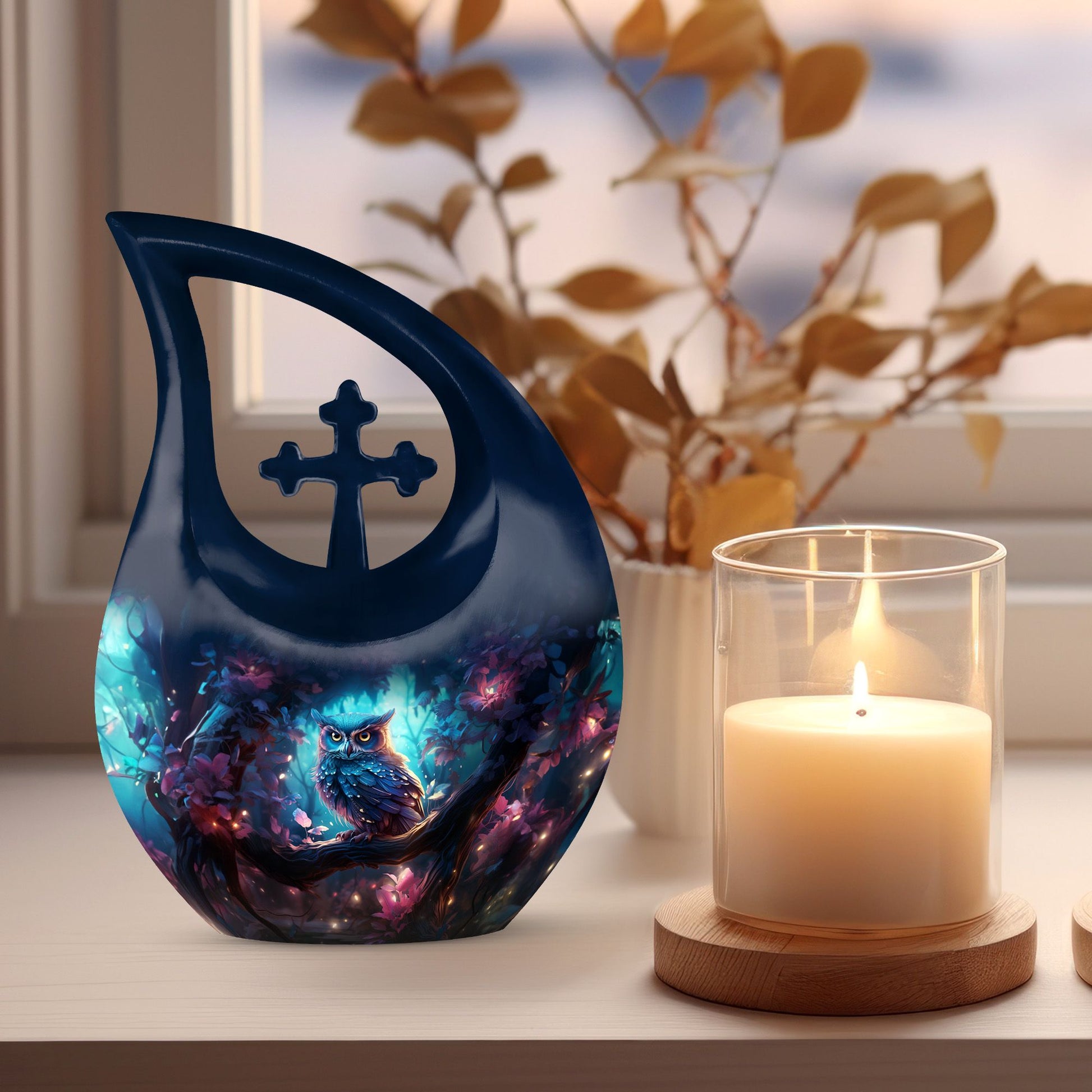 Owl Urns For Ashes - Mini Cremation Urns