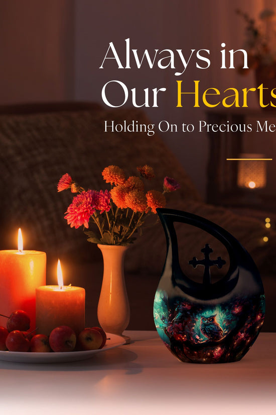 Owl Urns For Ashes - Mini Cremation Urns