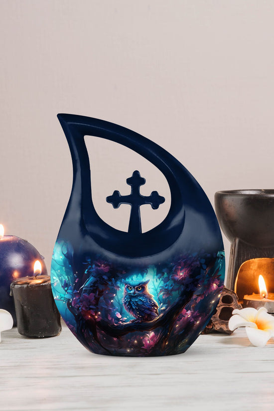 Owl Urns For Ashes - Mini Cremation Urns