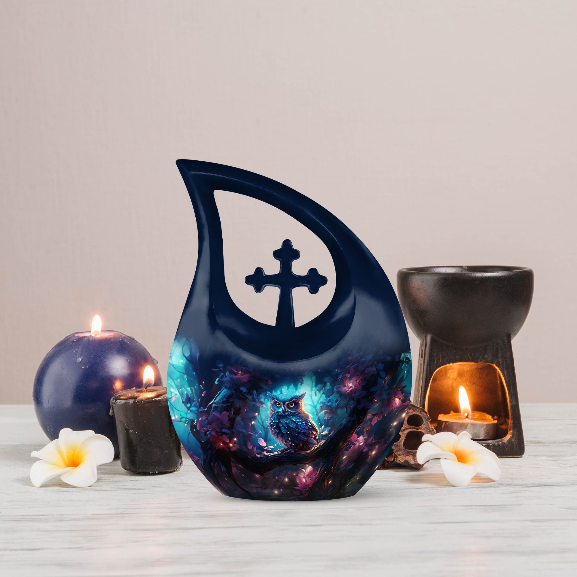 Owl Urns For Ashes - Mini Cremation Urns