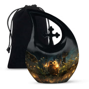 Owl Urns For Ashes - Adult Size Cremation Urns
